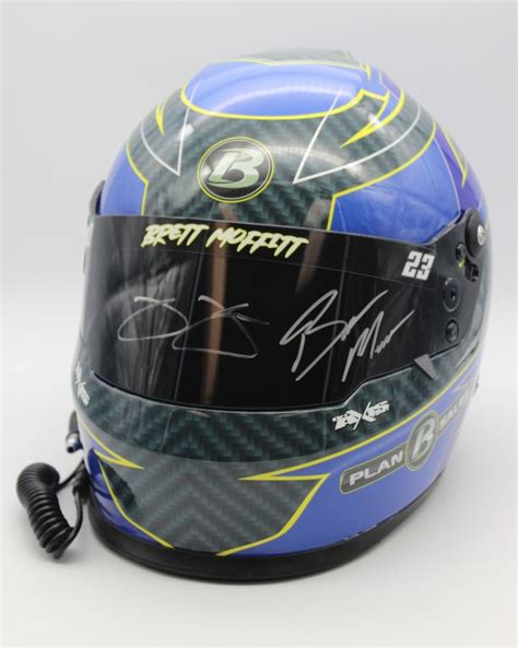 Brett Moffitt Dual Autographed by Jimmie Johnson & Brett Moffitt 2020 Plan B Sales 07 Tribute ...