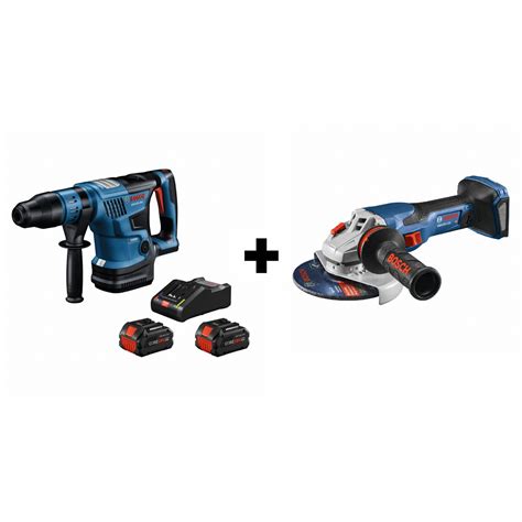 BOSCH, 18 V Volt, 2 Tools, Cordless Tool Combination Kit - 384YH6 ...