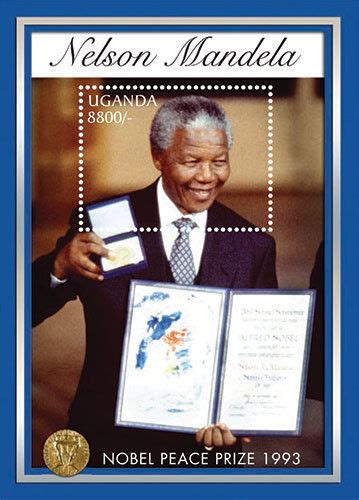 Uganda - President Nelson Mandela Nobel Prize winner | eBay