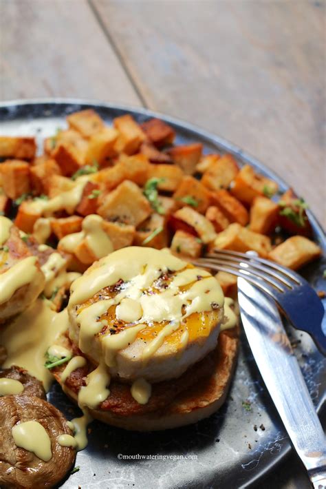 Vegan Eggs Benedict - Mouthwatering Vegan