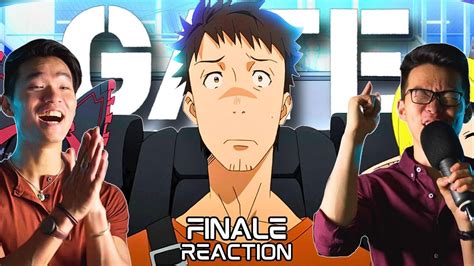 GATE Season 2 is on the Way, RIGHT!? - FINALE Reaction - YouTube