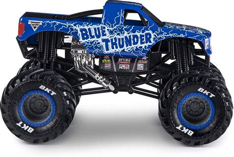 Monster Jam Blue Thunder Truck True Metal 1:24