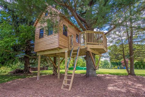 12 - Pennsylvania Treehouse - Tree Houses by Tree Top Builders