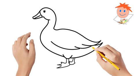 Share 150+ easy simple duck drawing latest - seven.edu.vn