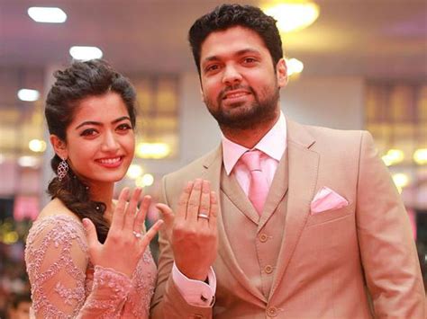 Watch: You just can't miss this lovely video of Rakshit Shetty, Rashmika Mandanna's engagement