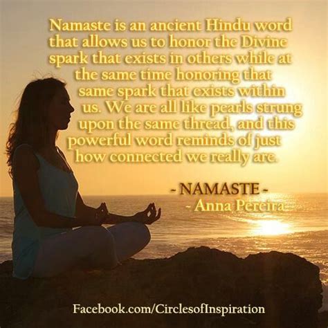 NAMASTE | Powerful words, Namaste, Quote posters