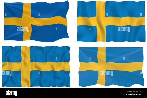 Great Image of the Flag of Sweden Stock Photo - Alamy