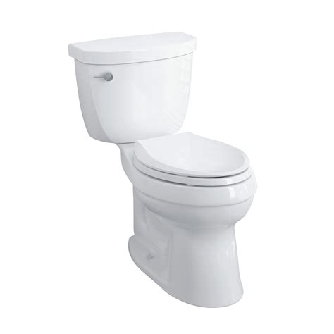 Kohler Cimarron Comfort Height Two-Piece Elongated 1.28 GPF Toilet with ...