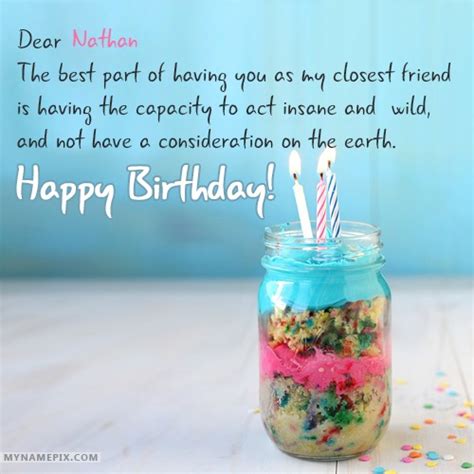 Happy Birthday Nathan Cakes, Cards, Wishes