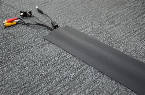 Cable Cover for Carpet - 100mm(width) Black - Temporary Water Storage Bladders & Tanks in Australia