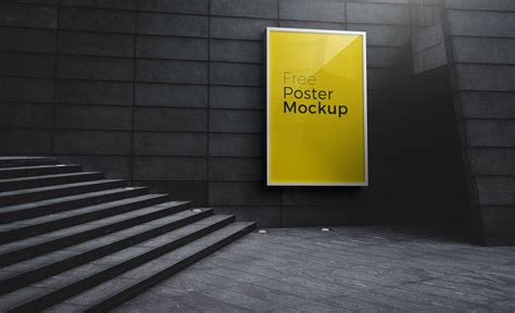 Poster and Billboard Free Mockups - Free Mockup