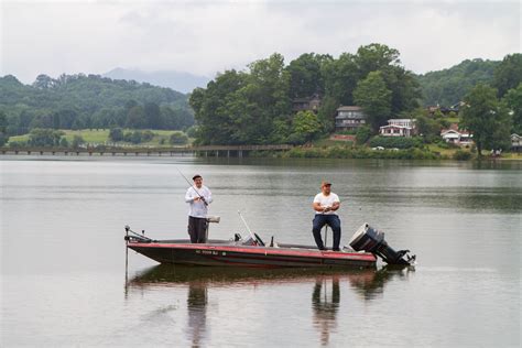 A couple of locals enjoy the fishing at Lake Junaluska. #lakejunaluska #fishing #wnc | Lake ...