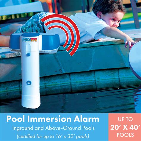 PoolEye In-Ground Pool Immersion Alarm with Battery Powered Remote Receiver - Walmart.com ...