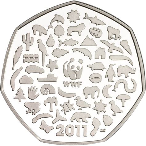 UK 2011 WWF 50p is worth £1.75