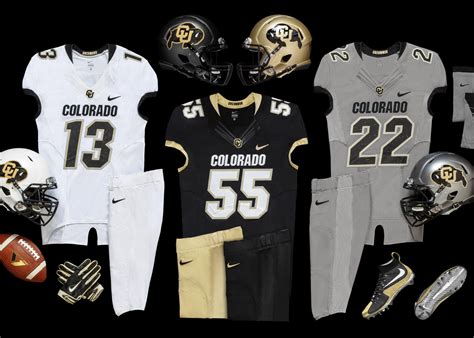 Colorado Buffaloes Honor Mascot with New Nike Football Uniform Design ...