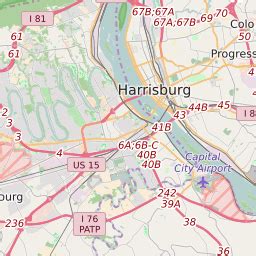 Zip Code Map Harrisburg Pa - Fernandina Beach Map