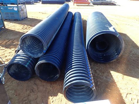 MISC SIZE CORRUGATED PLASTIC PIPE (B-9)