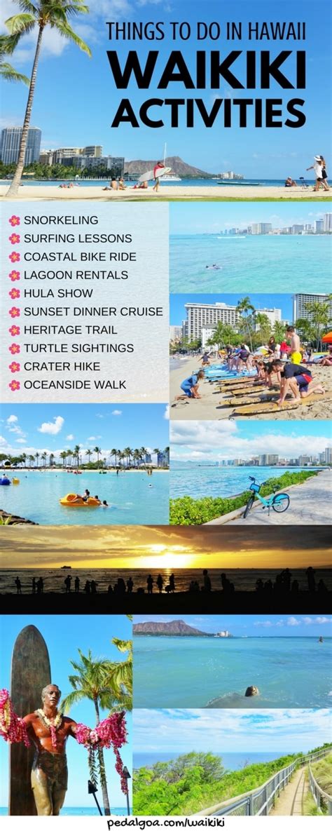 Waikiki Activities Travel Guide: Best things to do in Waikiki in one week :: Oahu - Hawaii