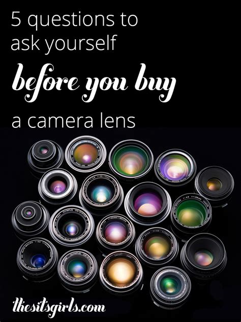 Which Camera Lens Is Right For You | Camera Lens Guide