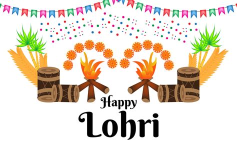 Happy Lohri Festival 17051708 PNG