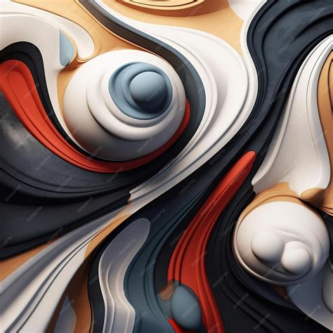 Premium AI Image | 3d wallpaper optical illusion abstract background