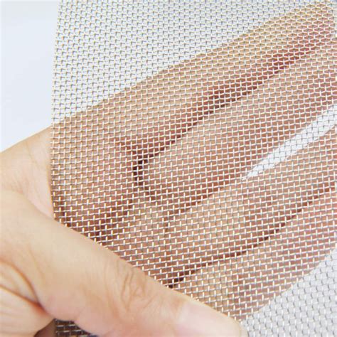 304 Stainless Steel Woven Wire 20 Mesh - 12"X24" (30cmX60cm) - Rodent M ...