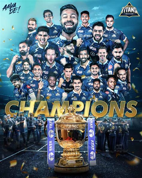 Gujarat Titans become the champions of IPL 2022