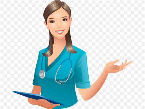 Nurse Cartoon, PNG, 679x618px, Physician, Finger, Gesture, Health Care ...