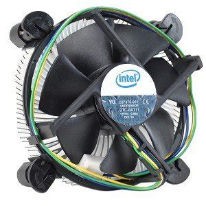 Intel Original LGA775 CPU Cooler Aluminum support 65W CPU, Rohs,p/n ...