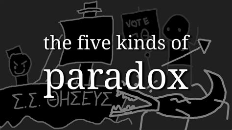 the five kinds of paradox - YouTube