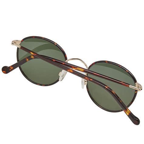 Moscot Zev Sunglasses Tortoise, Gold & G15 | END.