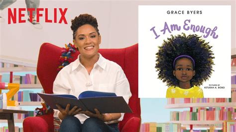 Grace Byers Reads "I Am Enough" | Bookmarks | Netflix Jr - YouTube