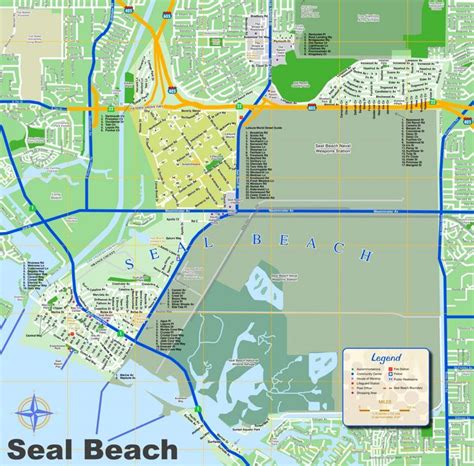 Seal Beach Leisure World Map | US States Map