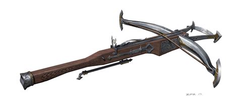 Crossbow design, Pengzhen Zhang on ArtStation at https://www.artstation.com/artwork/GNqk3 ...