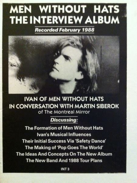 Men Without Hats - The Interview Album (1988, Vinyl) | Discogs