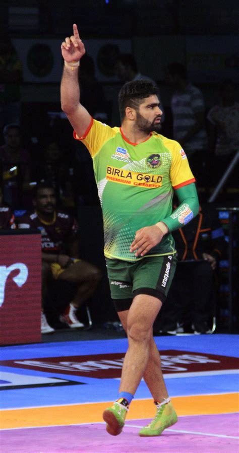 Download Kabaddi Pardeep Narwal Portrait Wallpaper | Wallpapers.com