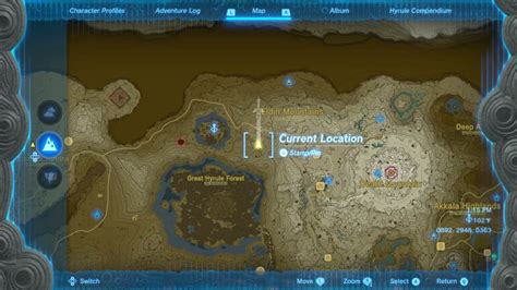 Zelda Tears Of The Kingdom Memory Location Guide - GamersHeroes