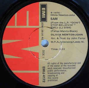 Olivia Newton-John - Sam (1977, Vinyl) | Discogs