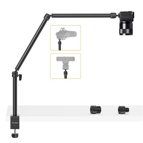 VIJIM LS08 Flexible Overhead Camera Mount Desk Stand, Webcam Stand ...