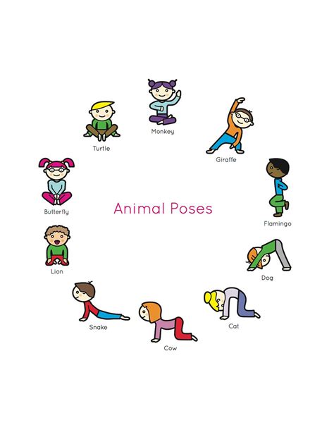 Kids Yoga Book: My First Yoga Animal Poses. | Kids yoga books, Yoga for ...