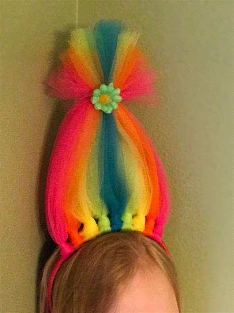 Trolls Rainbow Troll Hair Headband - Etsy