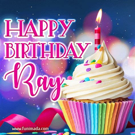 Happy Birthday Ray - Lovely Animated GIF | Funimada.com