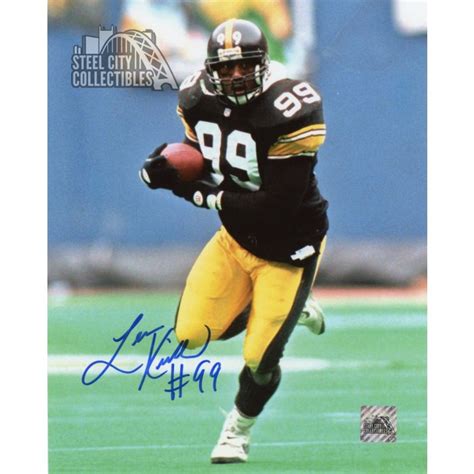 Levon Kirkland Autographed Pittsburgh Steelers 8x10 Photo (Running ...