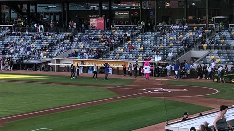 st paul saints mascot : Muddona - YouTube