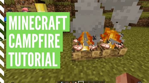 How To Make A Campfire In Minecraft (Minecraft Campfire Tutorial)