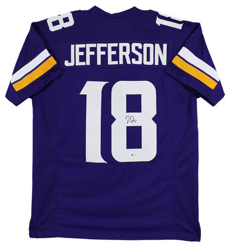 Justin Jefferson Signed Jersey (Beckett) | Pristine Auction