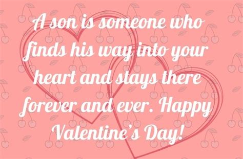 Happy Valentines Day Son Wishes, Images, Cards & Quotes