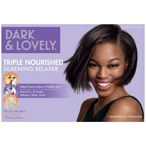 Softsheen-Carson Dark and Lovely Triple Nourished No-Lye Hair Relaxer ...