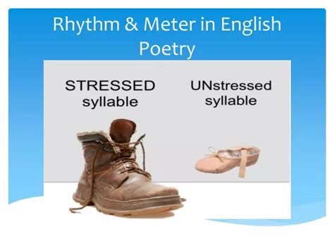 PPT - Rhythm & Meter in English Poetry PowerPoint Presentation, free download - ID:2172084