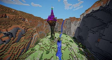 Tangled Tower Minecraft Map